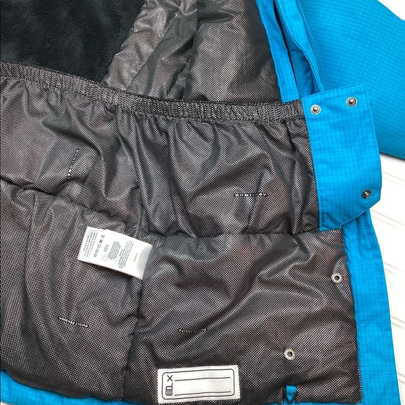 Columbia Omni-Tech Ski Coat Jacket Turquoise - Picture 16 of 16